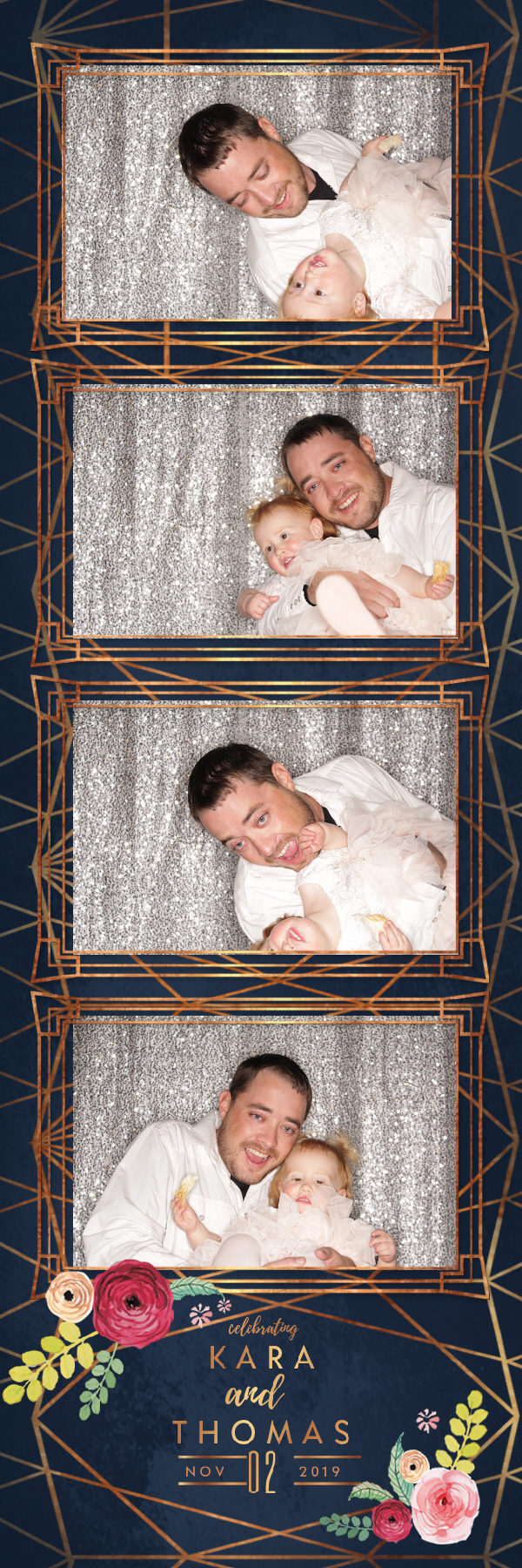 Kara and Thomas Wedding | View more photos from the event at gallery.photoboothbillings.com/u/PhotoBoothBillings/Kara-and-Thomas-Wedding